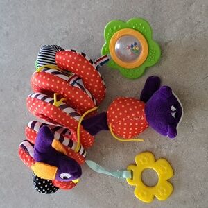 💥💥 Mamas & Papas Spiral Stroller/Car Seat Toy NWOT